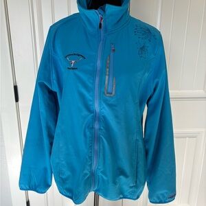 Cabela's Teal and Red Outdoor Jacket